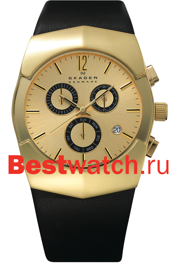 Часы Skagen Leather 581XLGLB