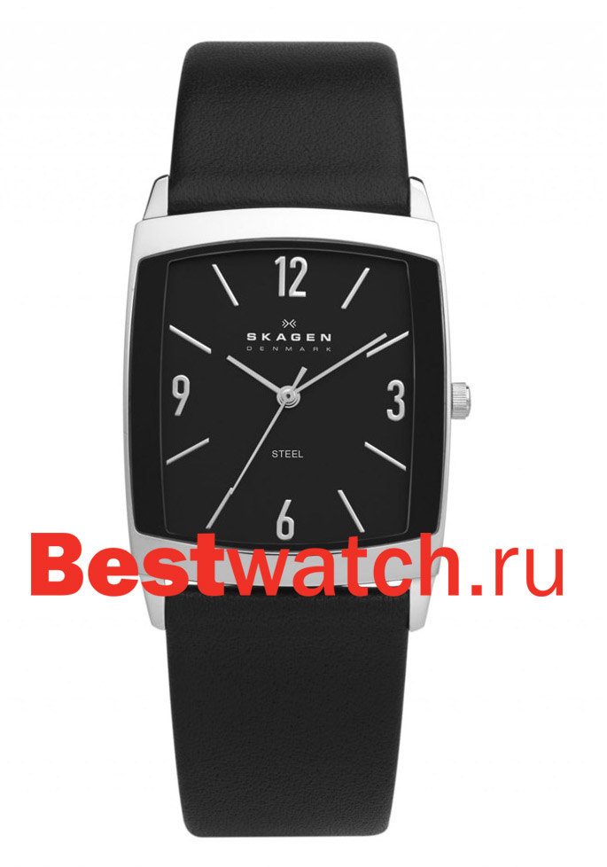 Часы Skagen Leather 691LSLB