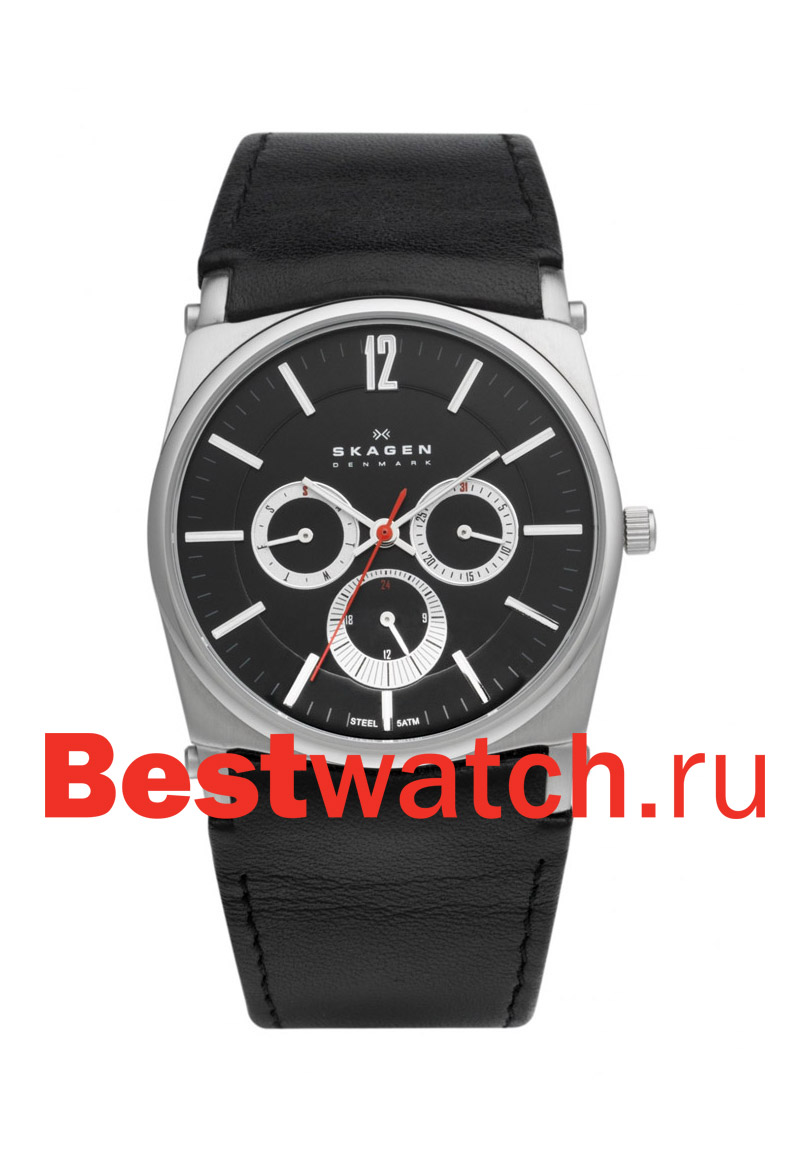 Часы Skagen Leather 759LSLB1