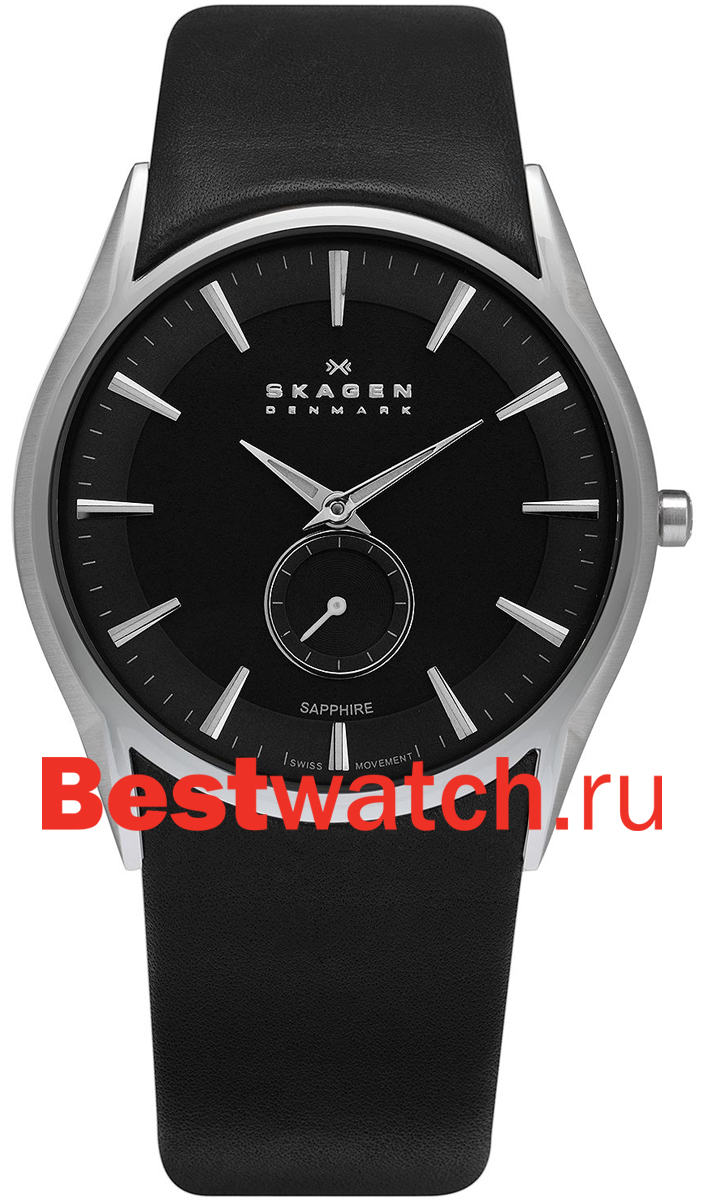 Часы Skagen Leather 808XLSLB
