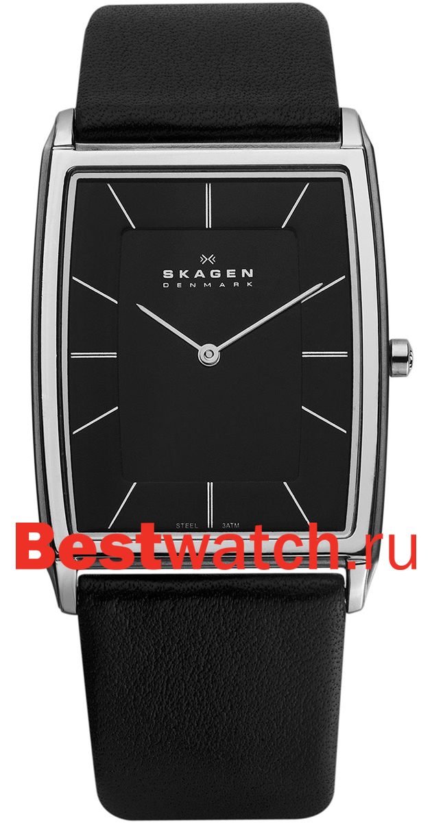 Часы Skagen Leather 857LSLB