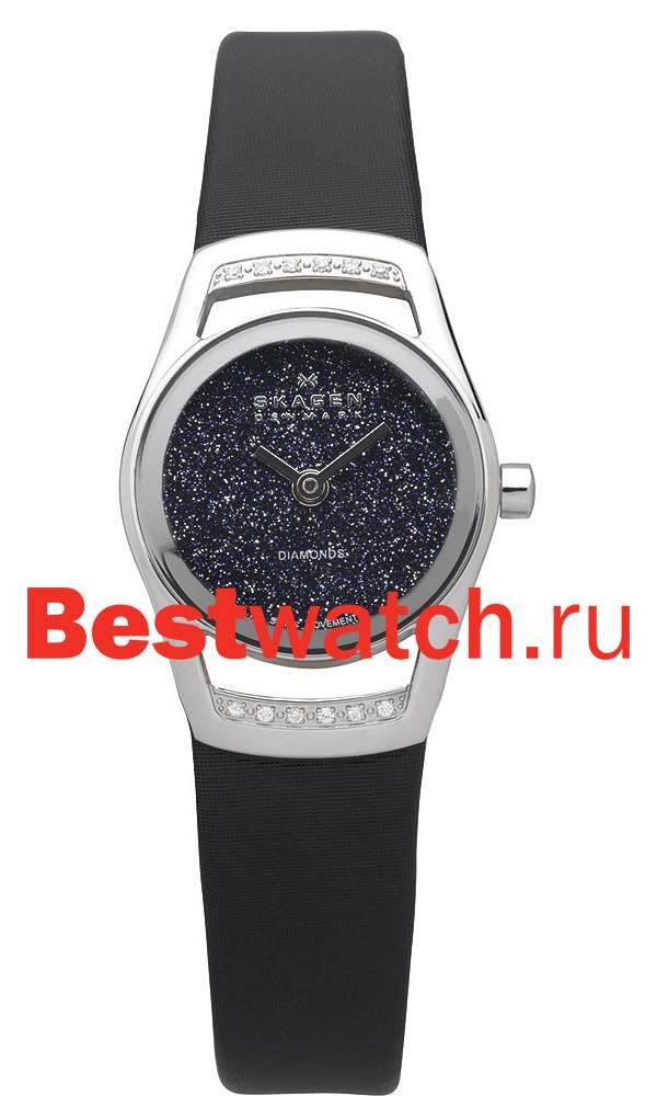 Часы Skagen Leather 982SSLBN