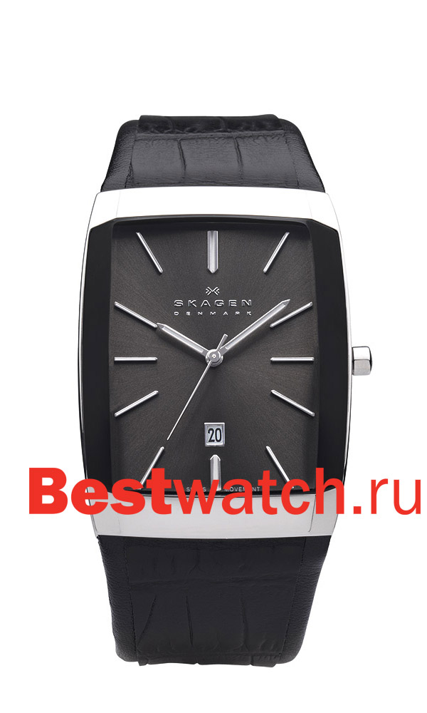 Часы Skagen Leather 984LSLB