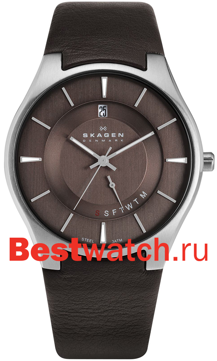 Часы Skagen Leather 989XLSLD