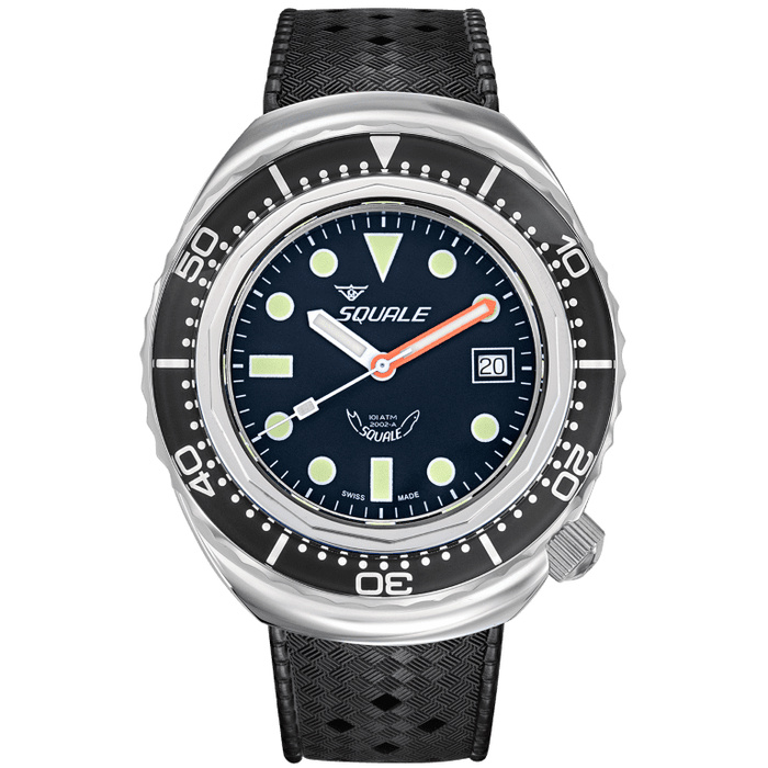 Часы Squale 2002 2002.SS.BK.BK.HT