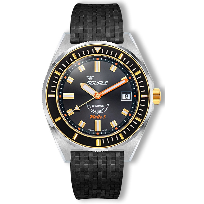 Часы Squale Matic S MATICGBKBK.MRBK