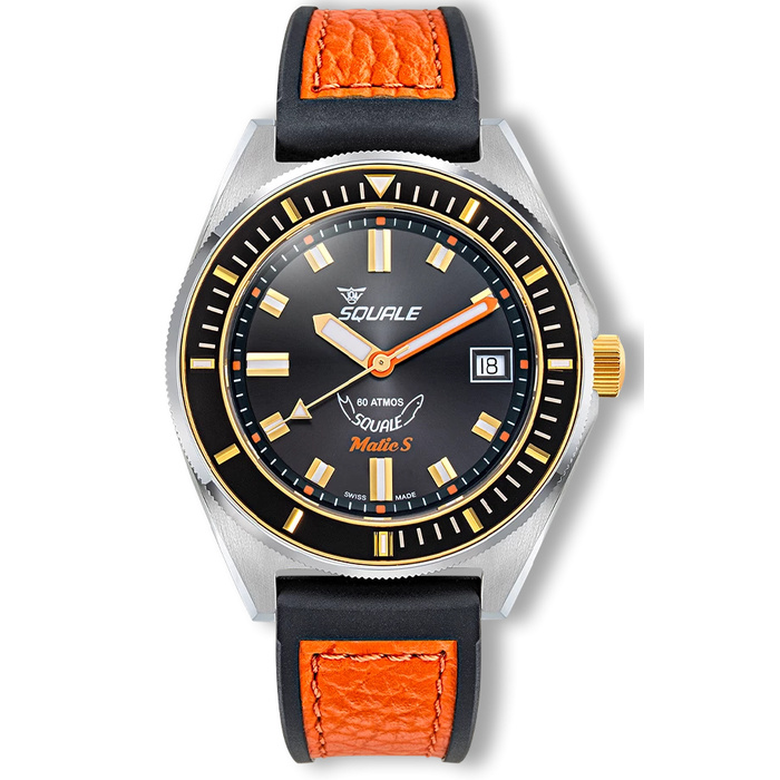 Часы Squale Matic S MATICGBKBK.RLOR