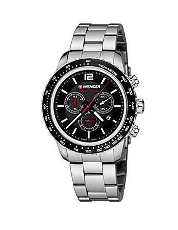 Часы Wenger Roadster Black Night Chrono 01.0853.107