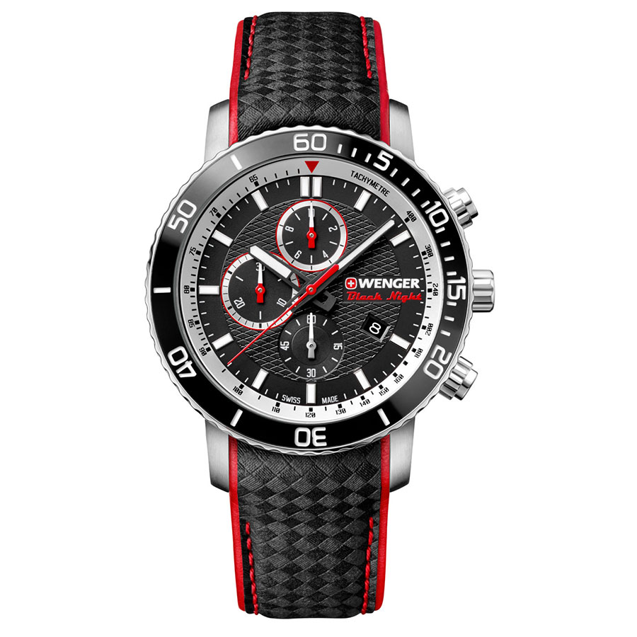Часы Wenger Roadster Black Night Chrono 01.1843.105