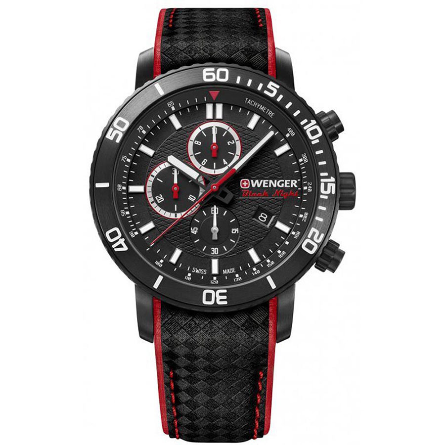Часы Wenger Roadster Black Night Chrono 01.1843.109