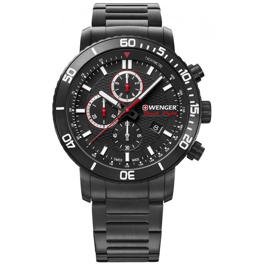 Часы Wenger Roadster Black Night Chrono 01.1843.110