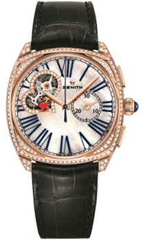 Часы Zenith Elite Star-Open-Pink-Gold-Diamond