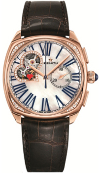 Часы Zenith Elite Star-Open-Pink-Gold