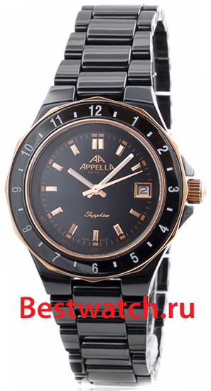 Часы Appella Ceramic 4129-8004