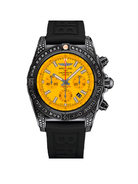 Часы Breitling Chronomat 44 Blacksteel MB0111AV-I532-262S