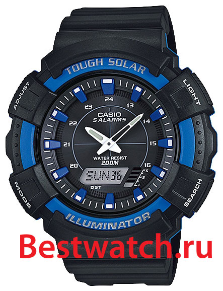 Часы Casio Ana-Digi AD-S800WH-2A2