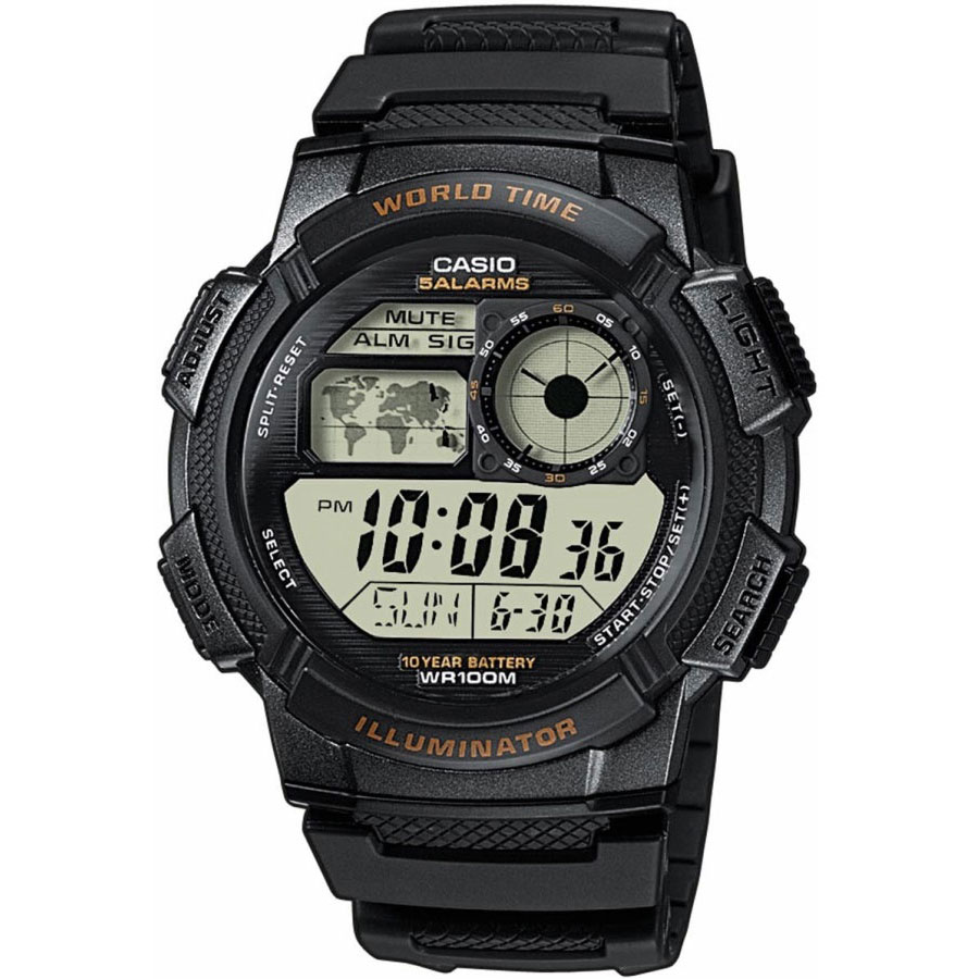Часы Casio Digital AE-1000W-1AVDF