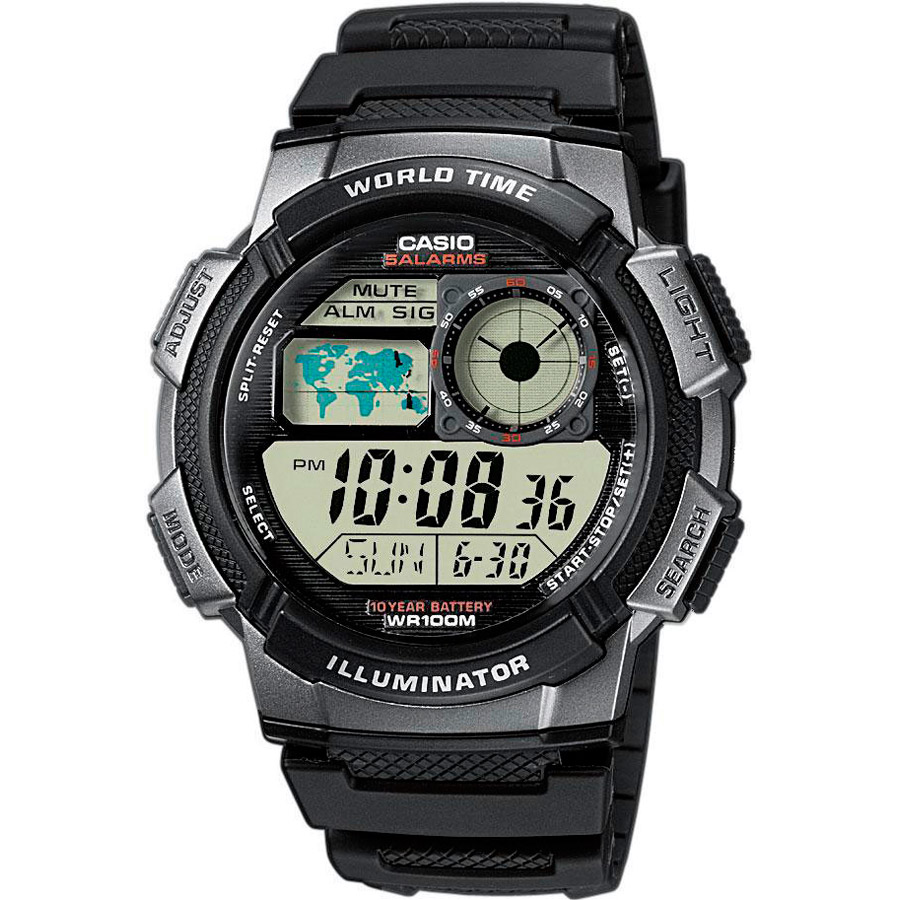 Часы Casio Digital AE-1000W-1B