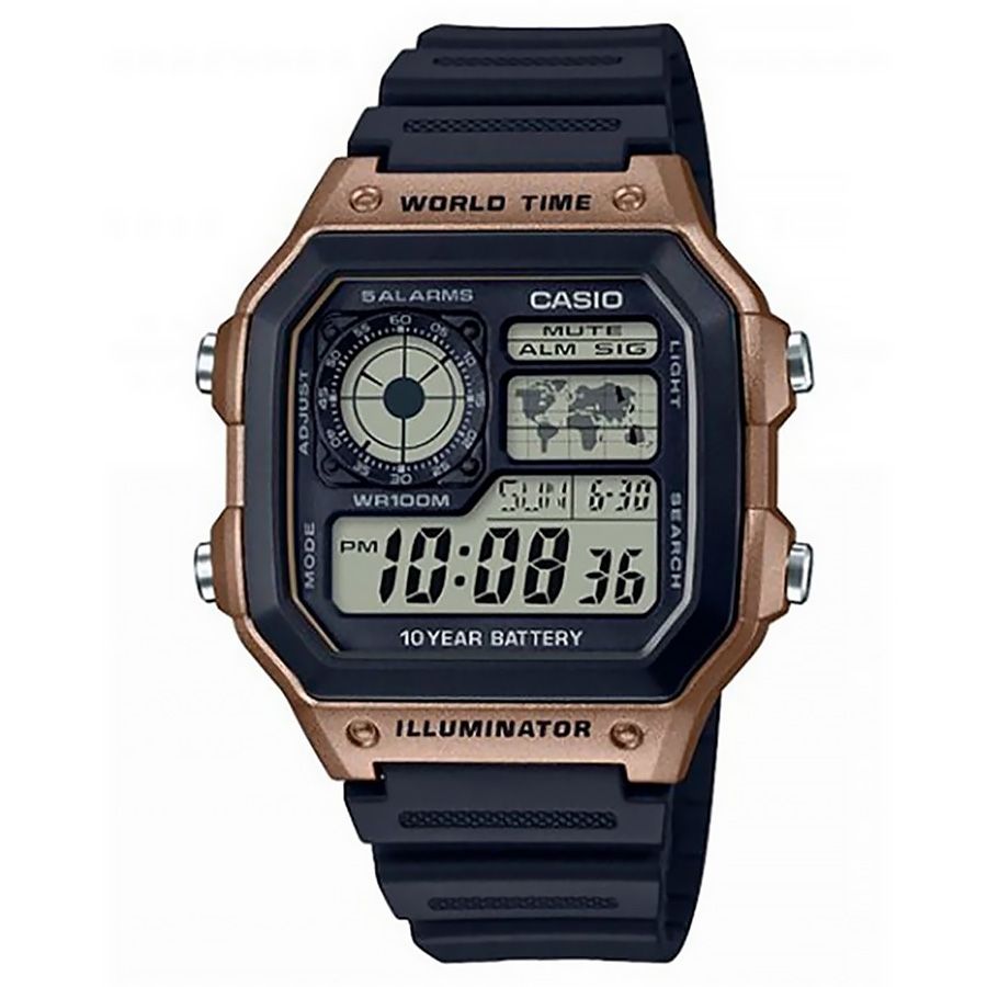 Часы Casio Digital AE-1200WH-5AVEF