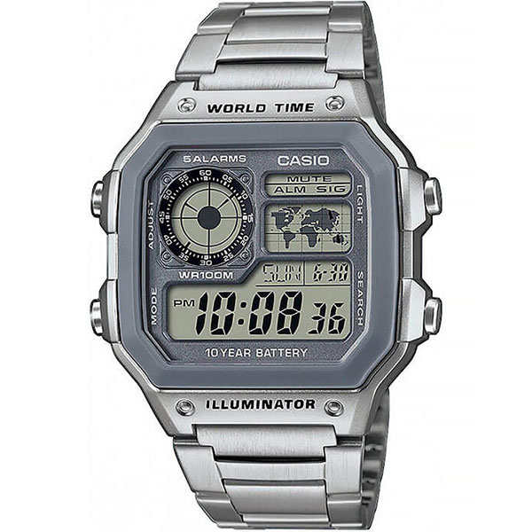Часы Casio Digital AE-1200WHD-7AVEF