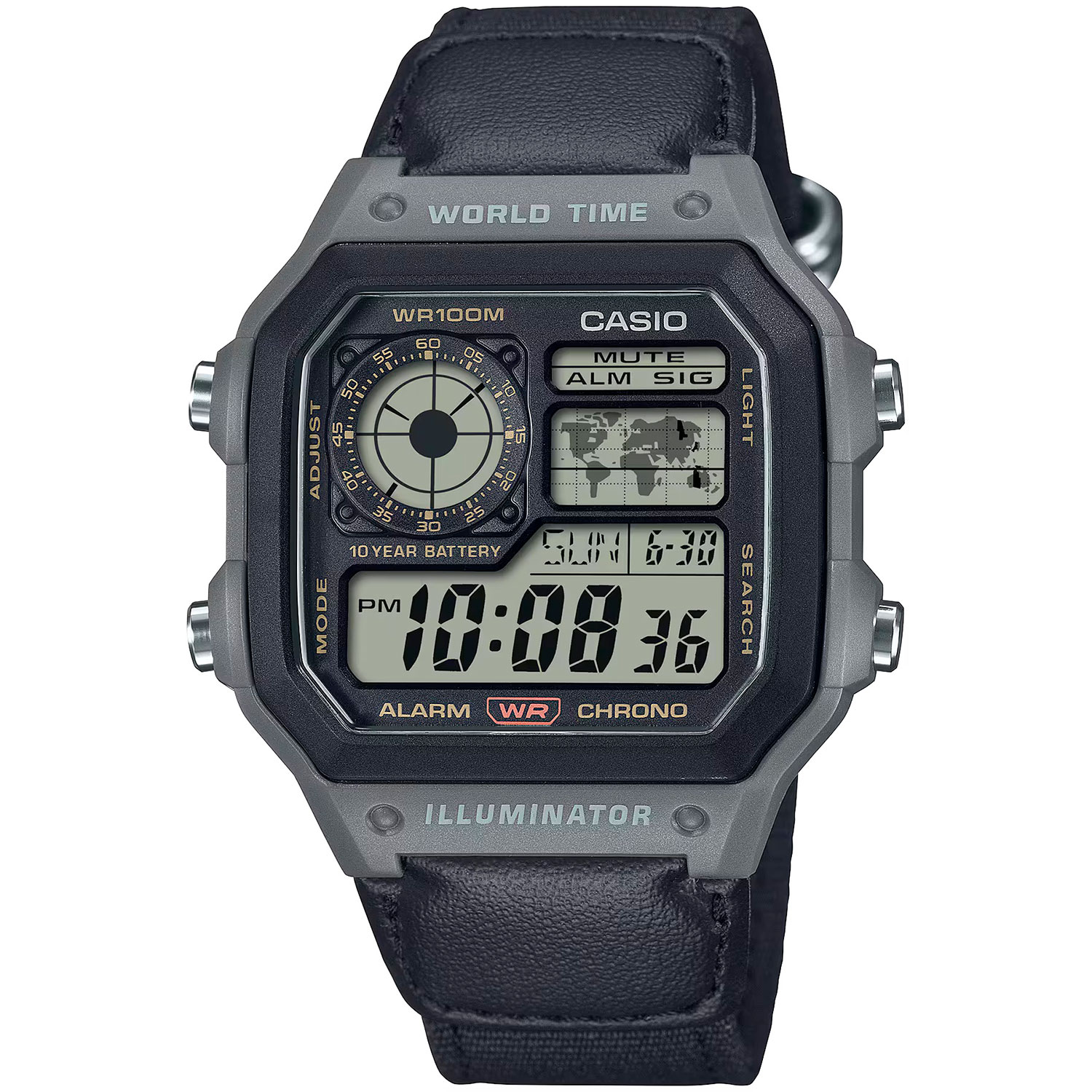 Часы Casio Digital AE-1200WHUB-8A
