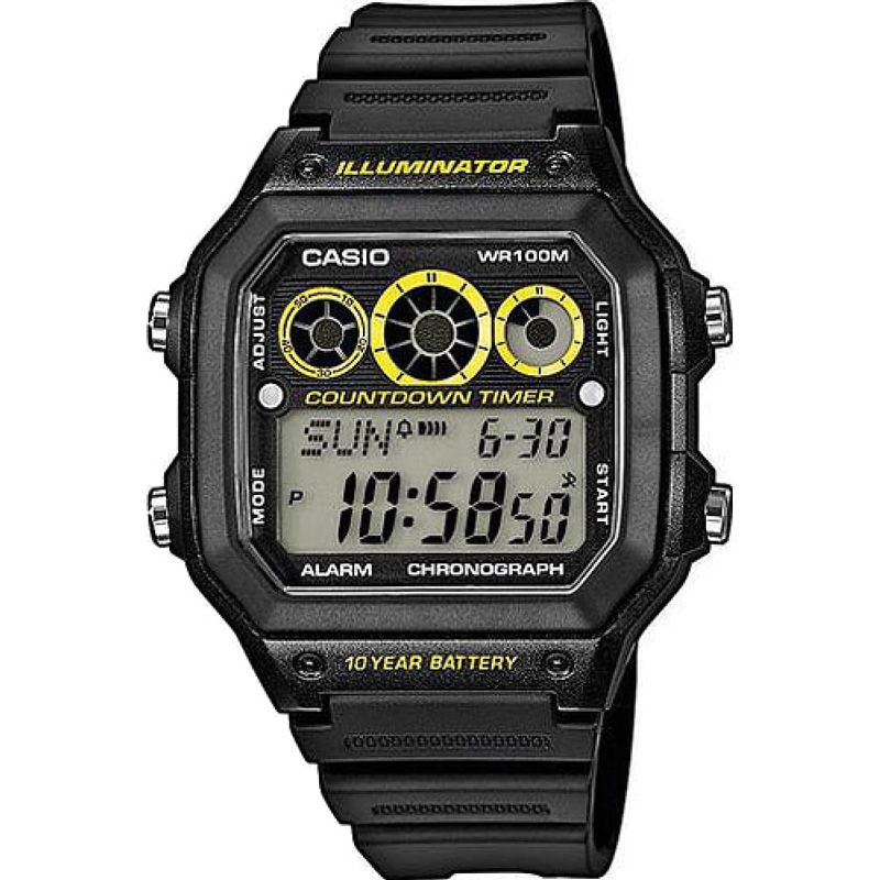 Часы Casio Digital AE-1300WH-1A