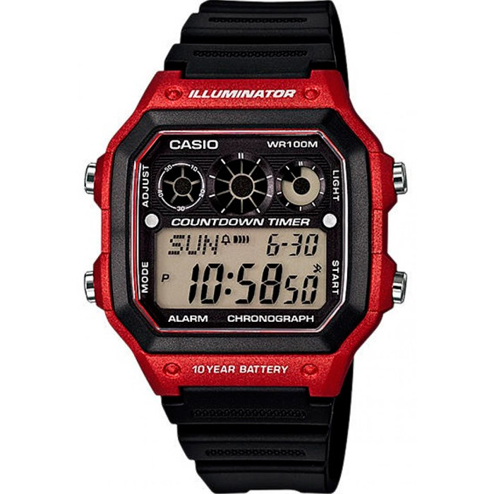 Часы Casio Digital AE-1300WH-4A
