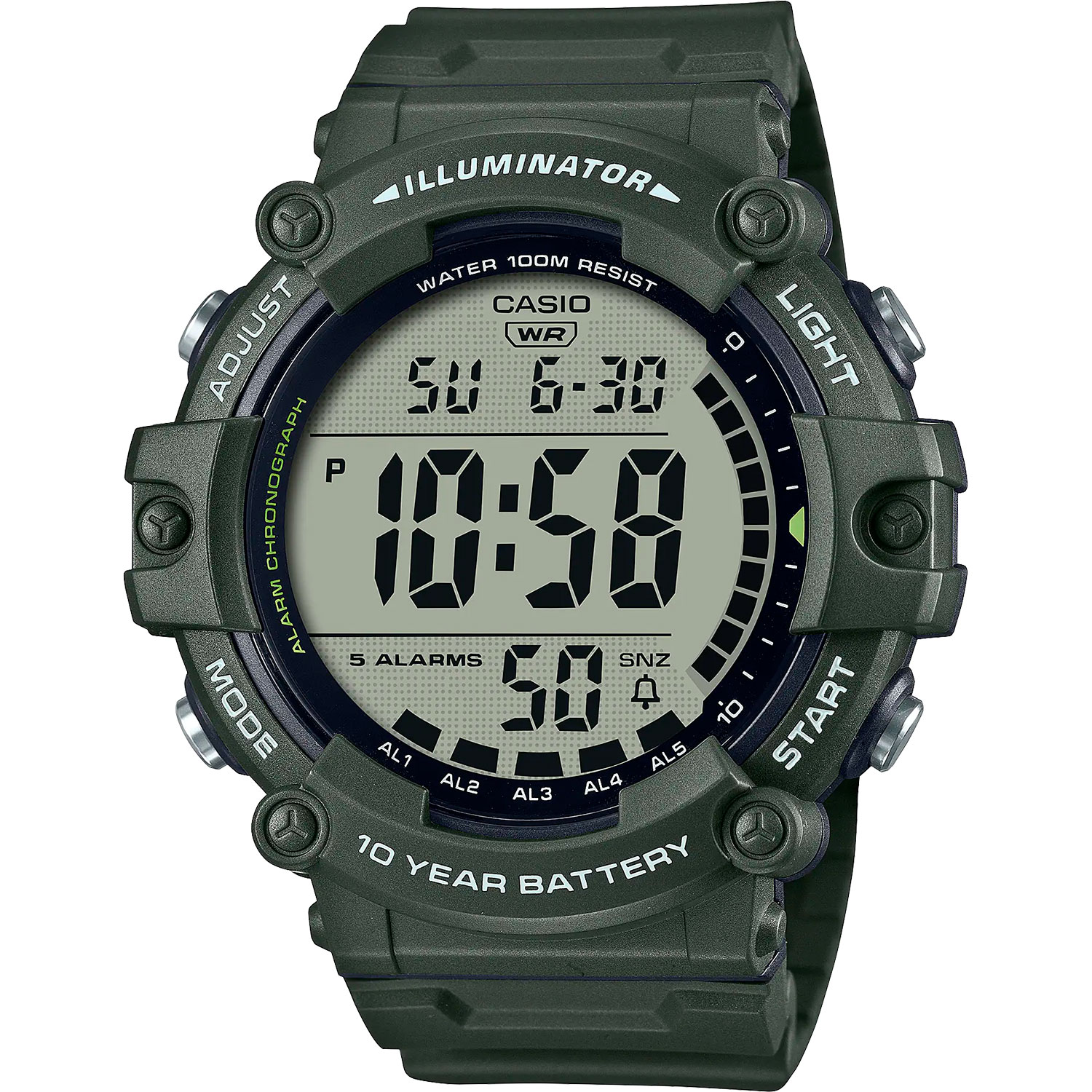 Часы Casio Digital AE-1500WHX-3A