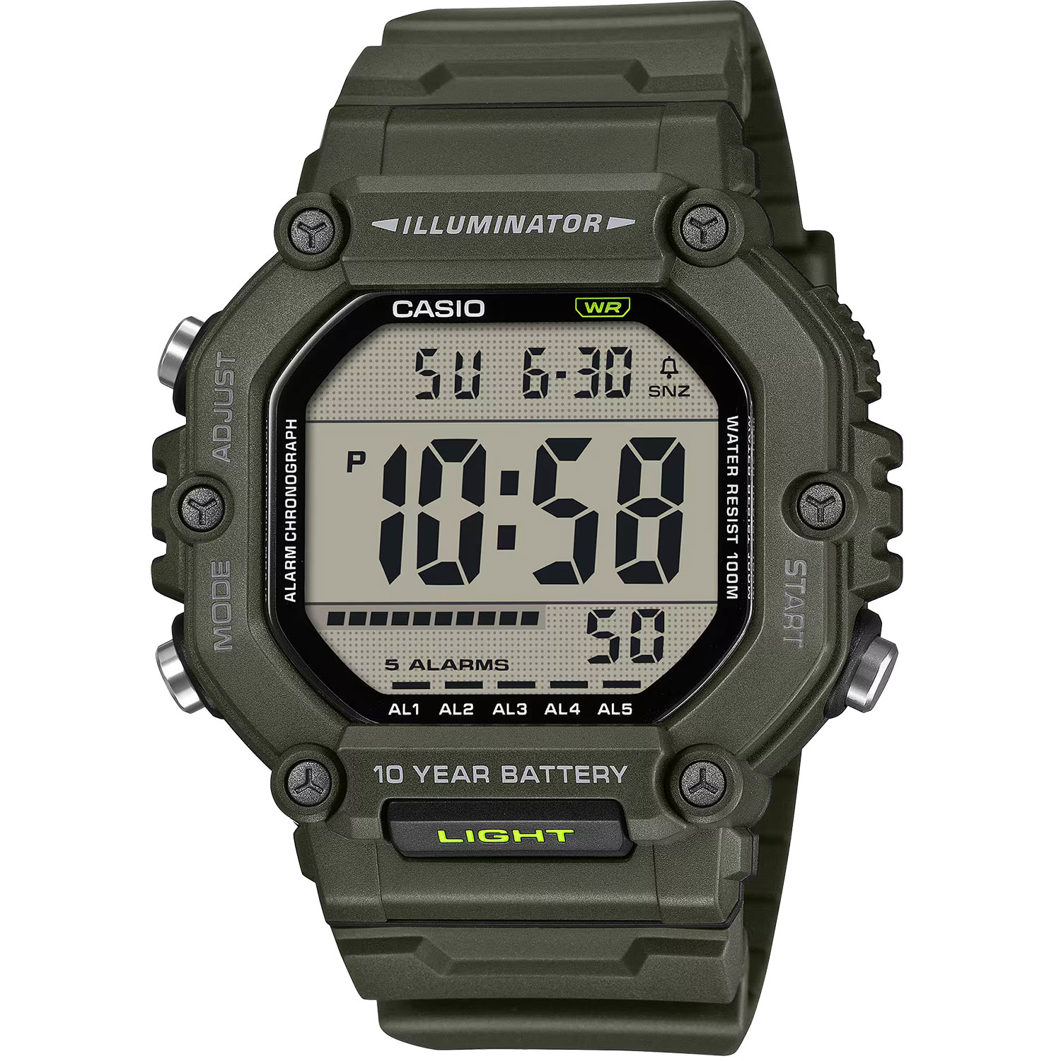 Часы Casio Digital AE-1600HX-3A