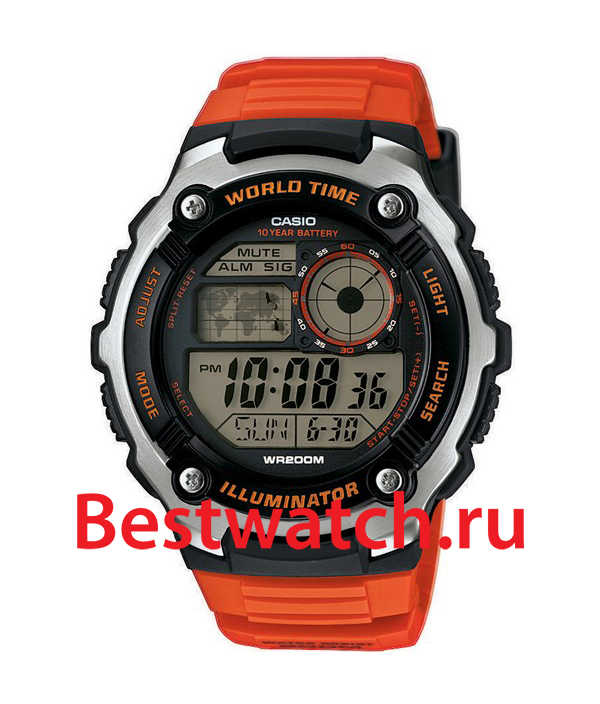Часы Casio Digital AE-2100W-4A