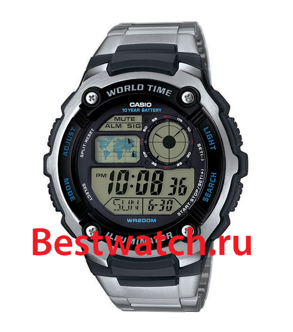 Часы Casio Digital AE-2100WD-1A