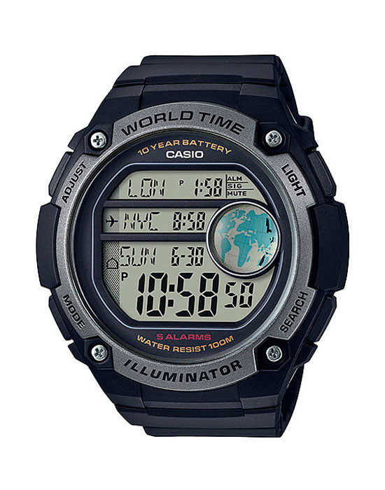 Часы Casio Digital AE-3000W-1A