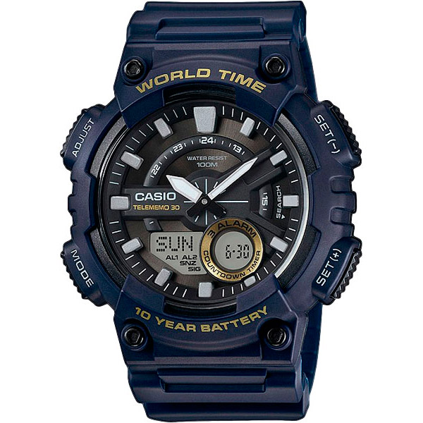 Часы Casio Ana-Digi AEQ-110W-2A