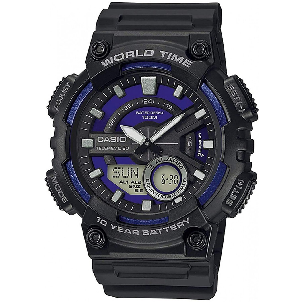 Часы Casio Ana-Digi AEQ-110W-2A2VEF