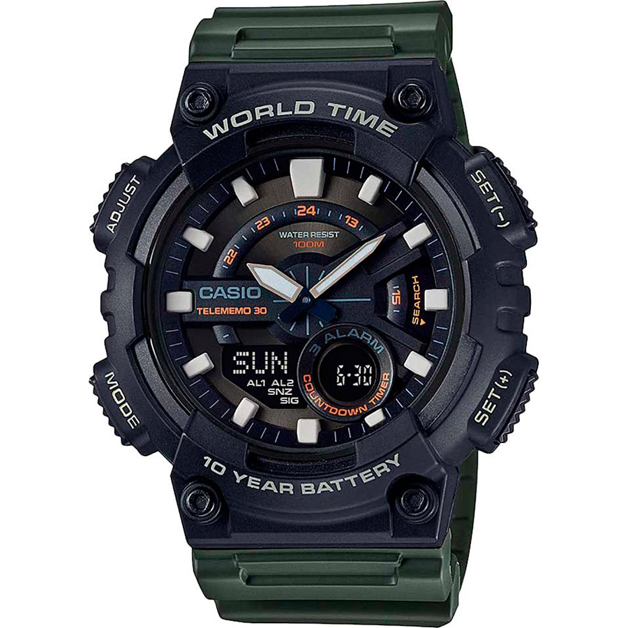 Часы Casio Ana-Digi AEQ-110W-3A