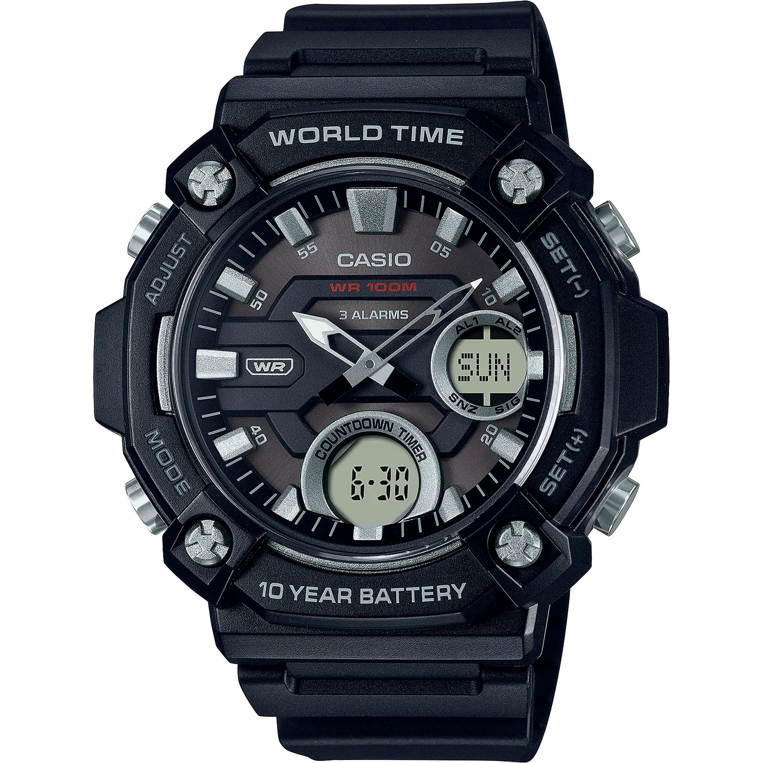 Часы Casio Ana-Digi AEQ-120W-1A