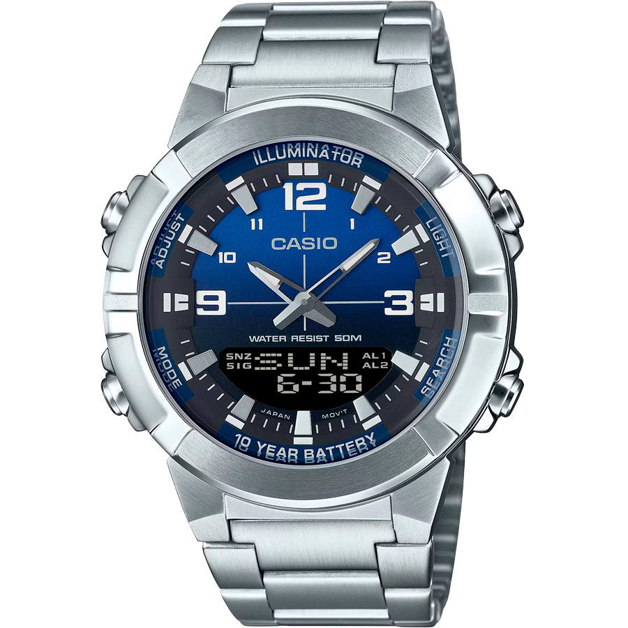 Часы Casio Ana-Digi AMW-870DA-2A1