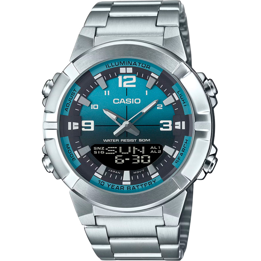 Часы Casio Ana-Digi AMW-870DA-2A2