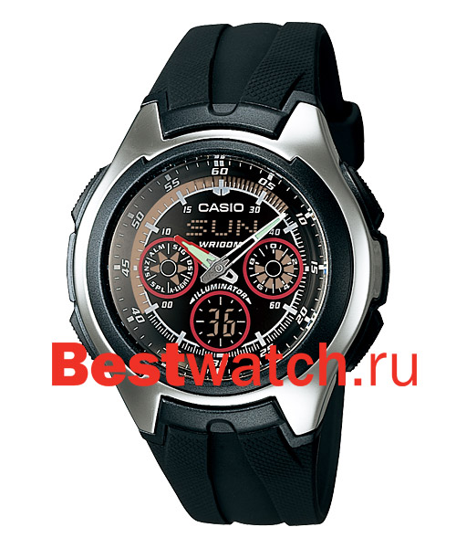 Часы Casio Ana-Digi AQ-163W-1B2