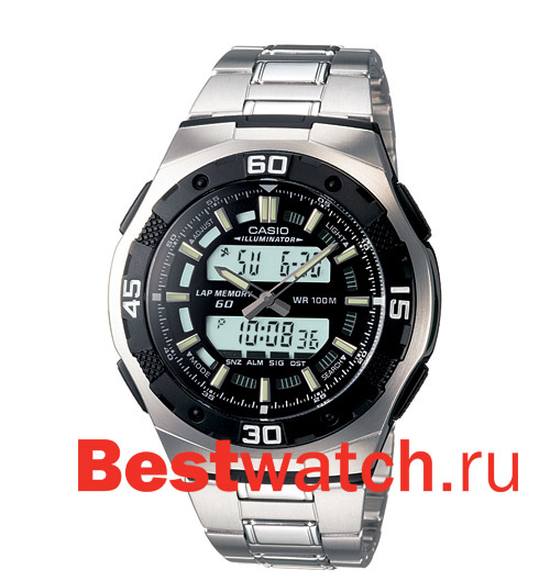 Часы Casio Ana-Digi AQ-164WD-1A