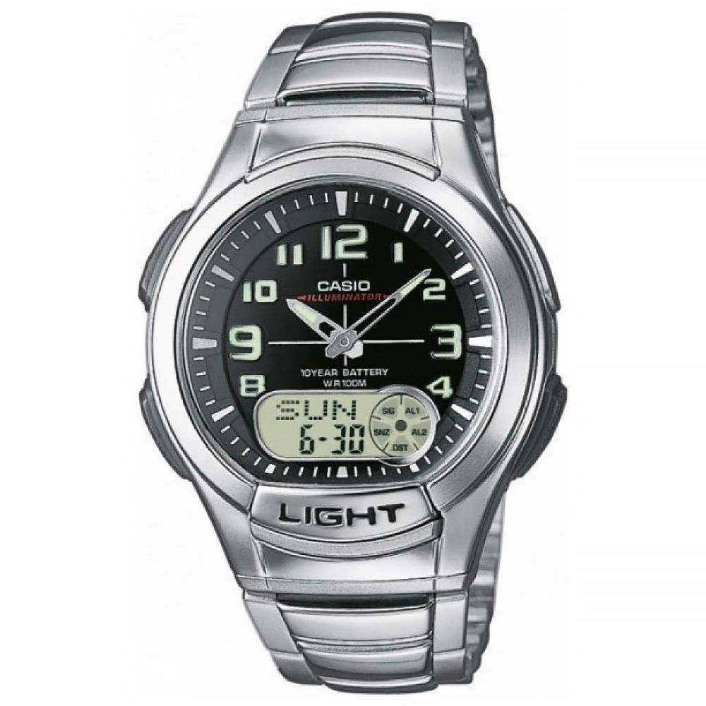 Часы Casio Ana-Digi AQ-180WD-1B