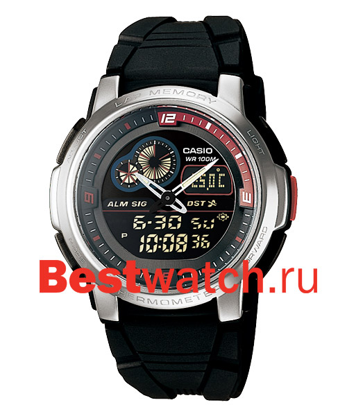 Часы Casio Ana-Digi AQF-102W-1B