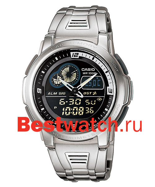 Часы Casio Ana-Digi AQF-102WD-1B