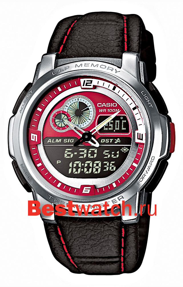 Часы Casio Ana-Digi AQF-102WL-4B