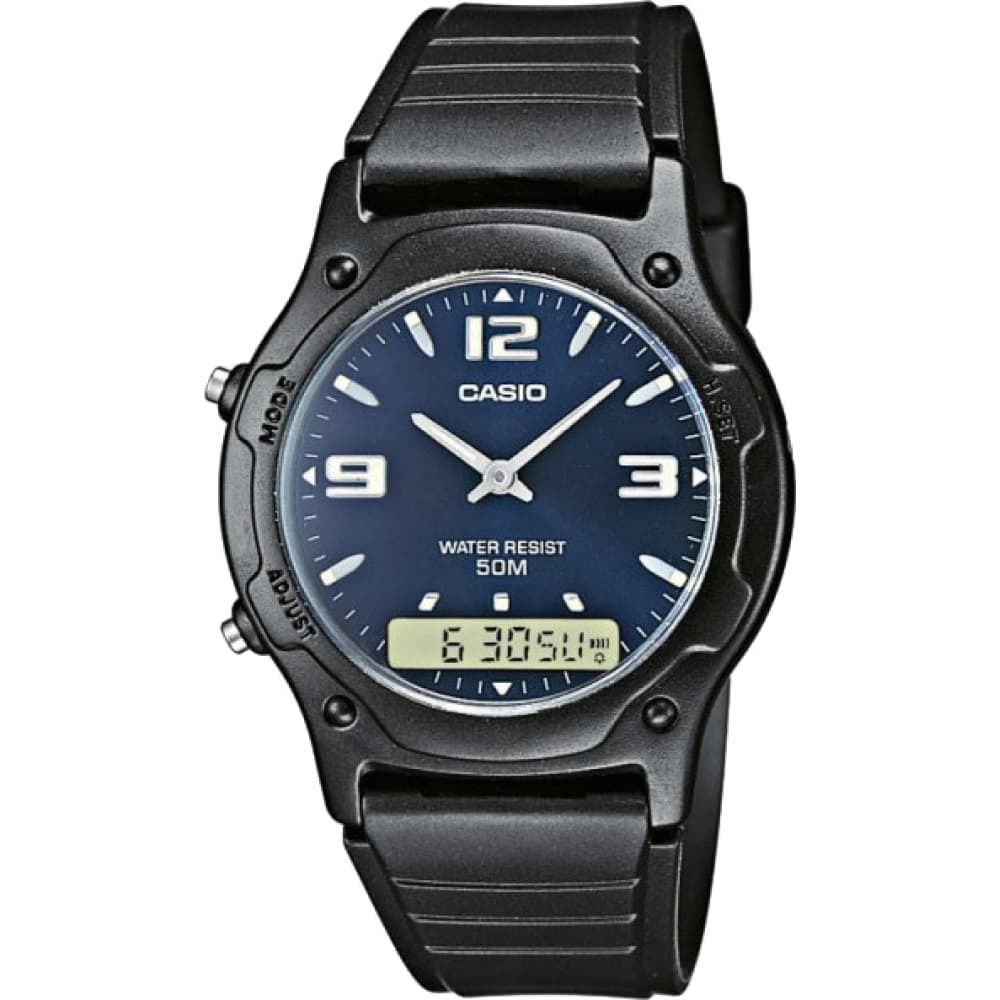 Часы Casio Ana-Digi AW-49HE-2A