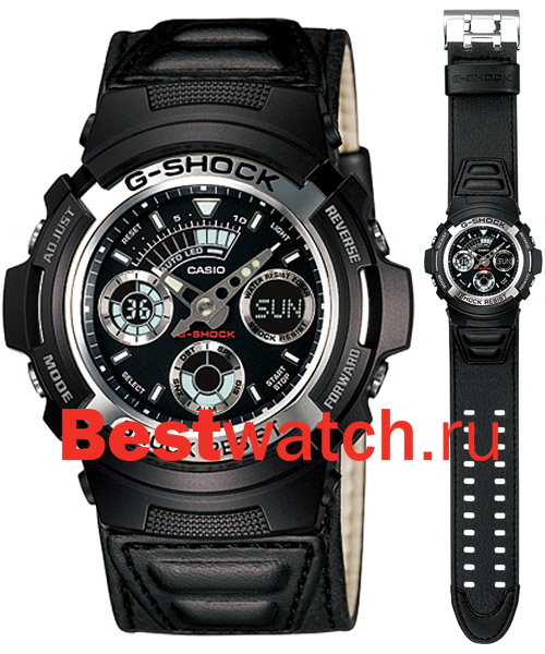 Часы Casio G-Shock AW-590BL-1A