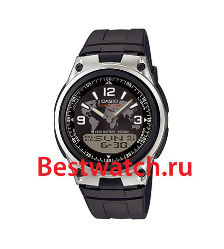 Часы Casio Ana-Digi AW-80-1A2