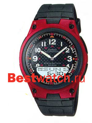 Часы Casio Ana-Digi AW-80-4B