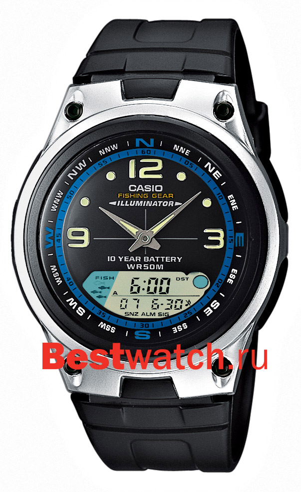 Часы Casio Ana-Digi AW-82-1A