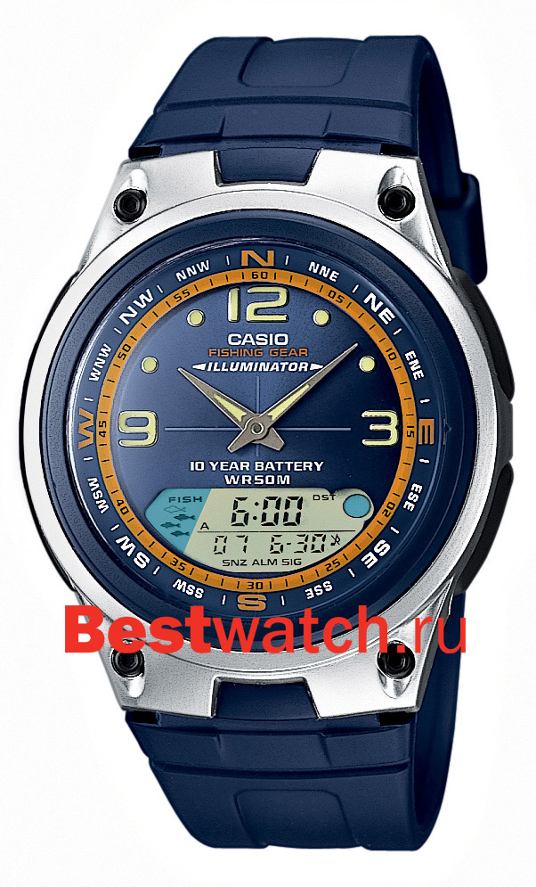Часы Casio Ana-Digi AW-82-2A